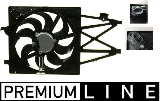 Cooling fan CFF 218 000P Mahle