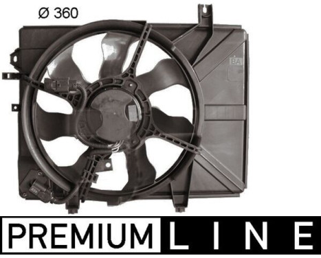 Cooling fan CFF 225 000P Mahle