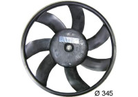 Cooling fan CFF 233 000P Mahle