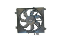 Cooling fan CFF 260 000P Mahle