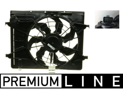 Cooling fan CFF 266 000P Mahle