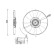 Cooling fan CFF 529 000P Mahle, Thumbnail 2