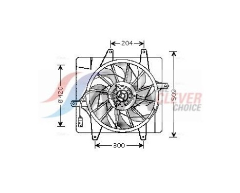 Cooling fan CR7505 Ava Quality Cooling