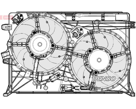 Cooling fan DER09075 Denso