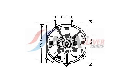 Cooling fan DN7510 Ava Quality Cooling