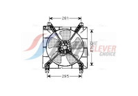 Cooling fan DW7507 Ava Quality Cooling