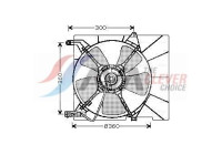 Cooling fan DW7514 Ava Quality Cooling