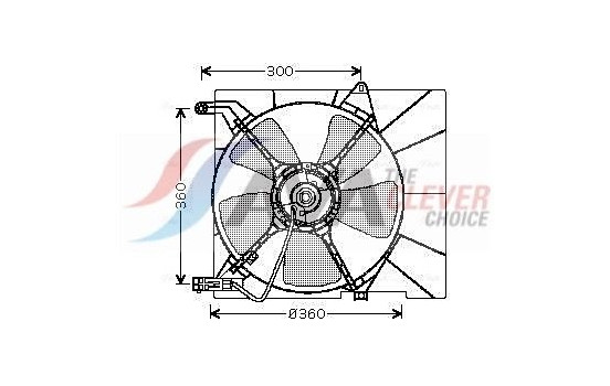 Cooling fan DW7514 Ava Quality Cooling