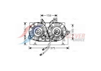 Cooling fan FD7539 Ava Quality Cooling