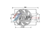Cooling fan FD7551 Ava Quality Cooling