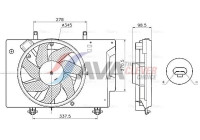 Cooling fan FD7709 Ava Quality Cooling