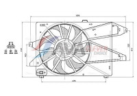 Cooling fan FD7713 Ava Quality Cooling