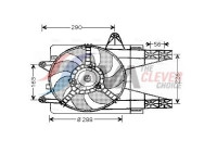 Cooling fan FT7284 Ava Quality Cooling