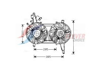 Cooling fan FT7542 Ava Quality Cooling