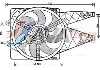 Cooling fan FT7567 Ava Quality Cooling