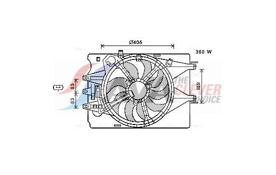 Cooling fan FT7602 Ava Quality Cooling