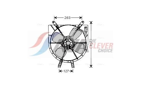 Cooling fan HD7505 Ava Quality Cooling