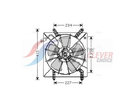 Cooling fan HD7510 Ava Quality Cooling