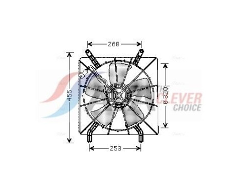 Cooling fan HD7519 Ava Quality Cooling