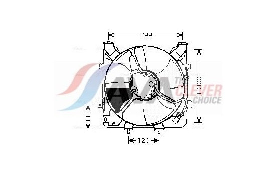 Cooling fan HD7522 Ava Quality Cooling