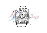 Cooling fan HD7524 Ava Quality Cooling