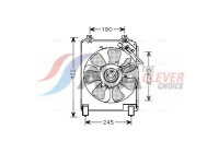 Cooling fan HD7526 Ava Quality Cooling