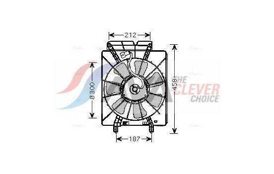 Cooling fan HD7533 Ava Quality Cooling