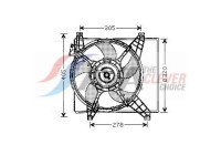 Cooling fan HY7504 Ava Quality Cooling