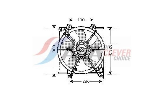 Cooling fan HY7506 Ava Quality Cooling