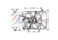 Cooling fan HY7511 Ava Quality Cooling