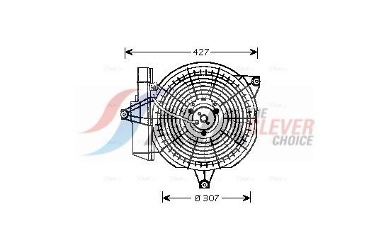 Cooling fan HY7515 Ava Quality Cooling