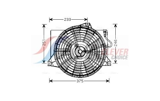 Cooling fan HY7521 Ava Quality Cooling