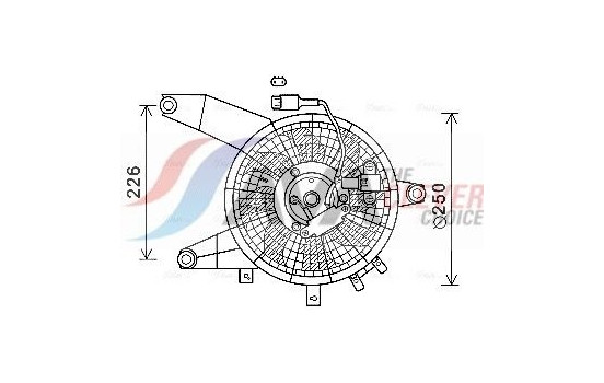 Cooling fan HY7564 Ava Quality Cooling