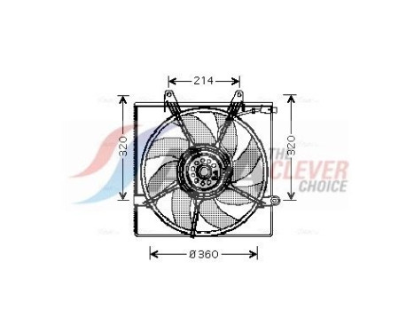 Cooling fan KA7508 Ava Quality Cooling