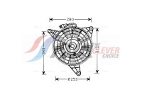 Cooling fan KA7510 Ava Quality Cooling