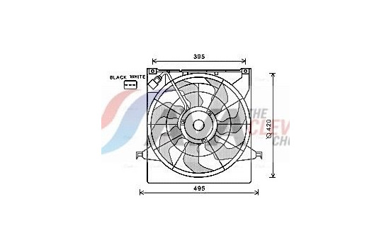 Cooling fan KA7522 Ava Quality Cooling