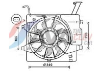 Cooling fan KA7538 Ava Quality Cooling