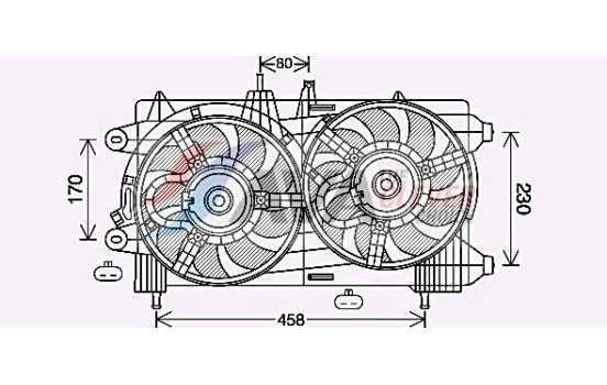 Cooling fan LC7503 Ava Quality Cooling