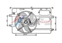 Cooling fan MC7506 Ava Quality Cooling