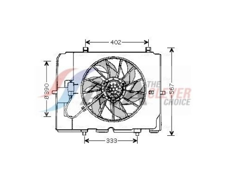 Cooling fan MS7502 Ava Quality Cooling
