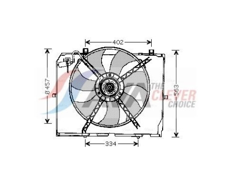Cooling fan MS7503 Ava Quality Cooling