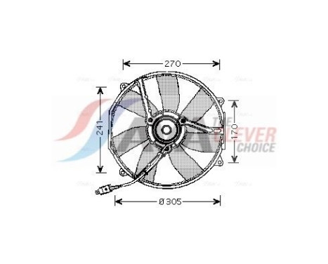 Cooling fan MS7512 Ava Quality Cooling