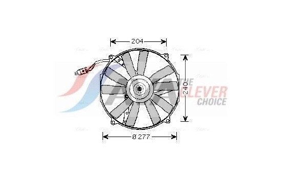 Cooling fan MS7513 Ava Quality Cooling