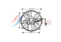 Cooling fan MS7521 Ava Quality Cooling