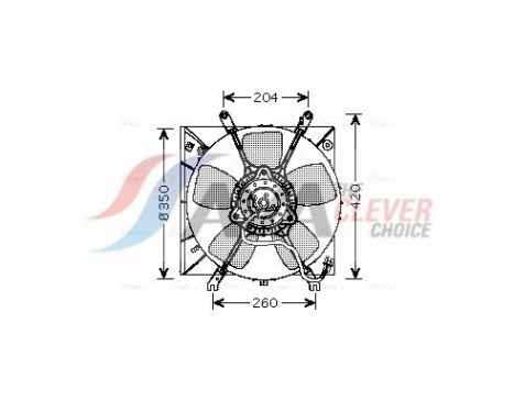 Cooling fan MT7506 Ava Quality Cooling