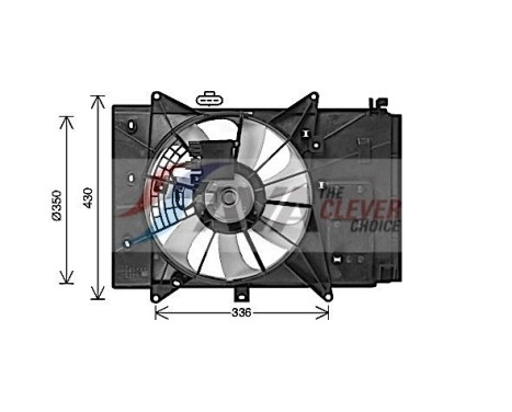 Cooling fan MZ7555 Ava Quality Cooling