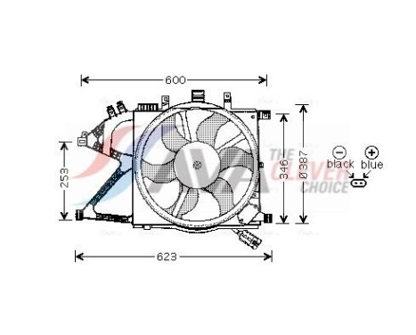 Cooling fan OL7506 Ava Quality Cooling