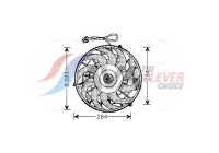 Cooling fan OL7507 Ava Quality Cooling