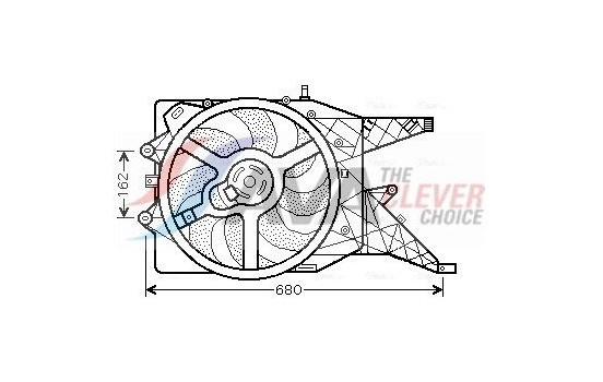 Cooling fan OL7513 Ava Quality Cooling