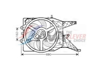 Cooling fan OL7514 Ava Quality Cooling